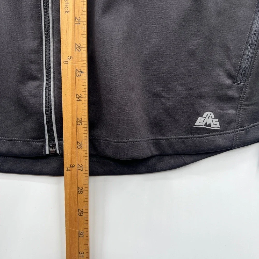 Eastern Mountain Sports Mens XXL Full Zip Jacket Black‎ Running Athletic